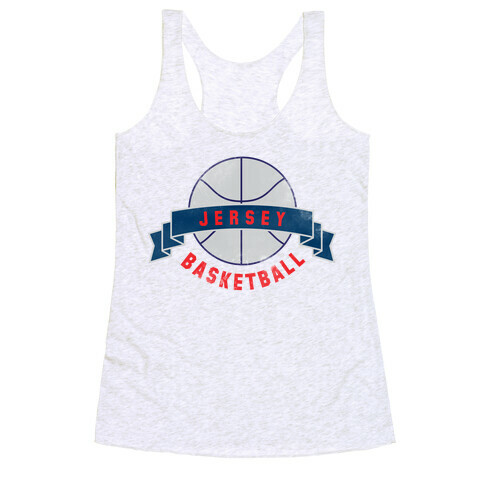 Jersey Basketball Racerback Tank Top