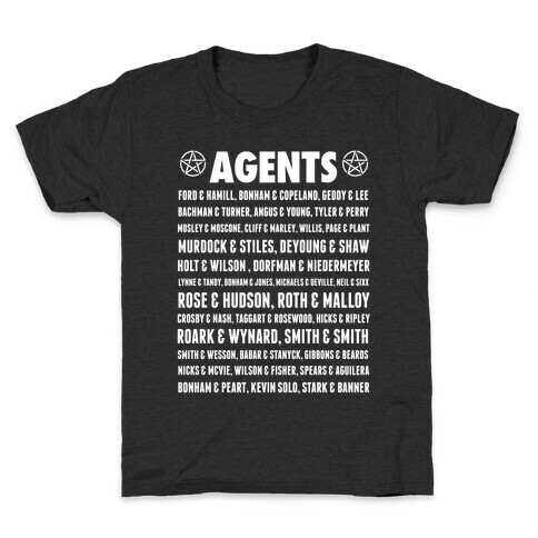 Winchester FBI Agents Kids T-Shirt