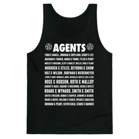 Winchester FBI Agents Tank Top