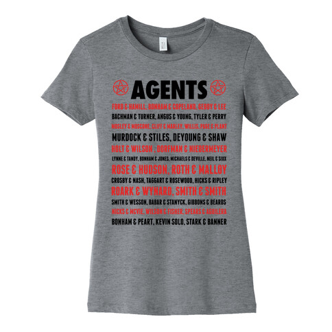 Winchester FBI Agents Womens T-Shirt