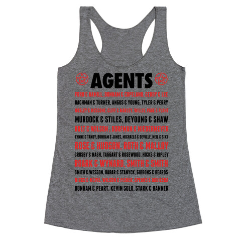 Winchester FBI Agents Racerback Tank Top