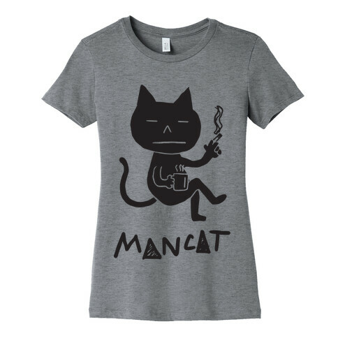 MAN CAT Womens T-Shirt