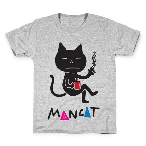 MAN CAT Kids T-Shirt