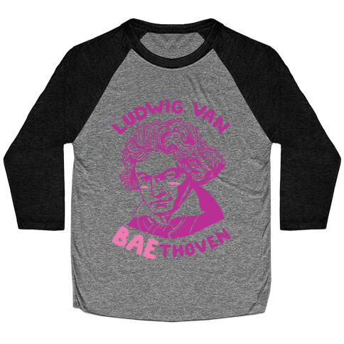 Ludwig Van Baethoven Baseball Tee