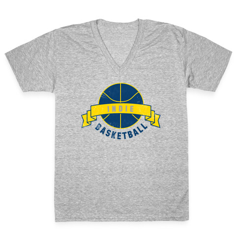 Indianapolis Basketball V-Neck Tee Shirt