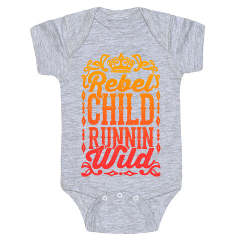 Rebel Child Runnin' Wild Baby One-Piece