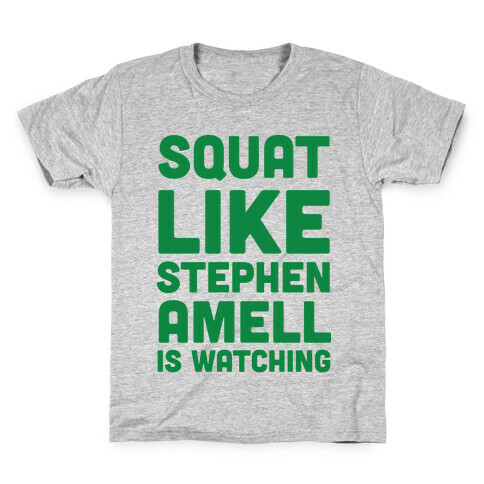 Squat Like Stephen Amell Is Watching Kids T-Shirt