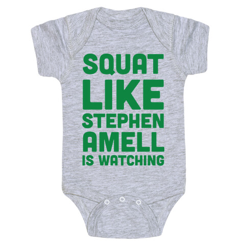Squat Like Stephen Amell Is Watching Baby One-Piece