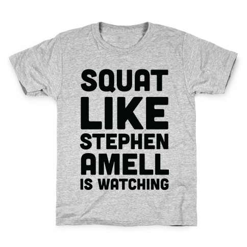 Squat Like Stephen Amell Is Watching Kids T-Shirt