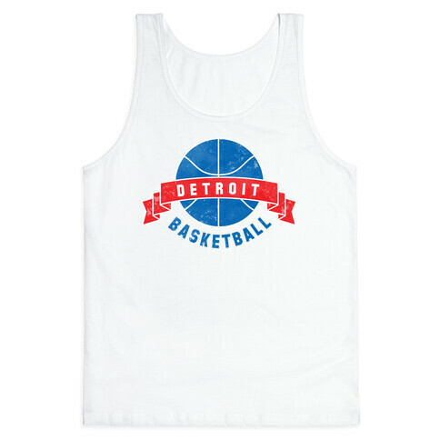 Detroit Basketball Tank Top