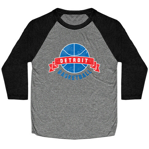 Detroit Basketball Baseball Tee