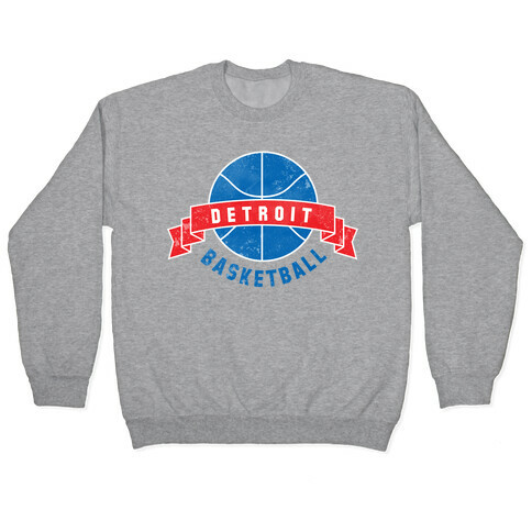 Detroit Basketball Pullover