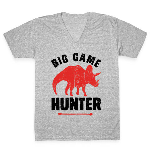 Big Game Hunter V-Neck Tee Shirt