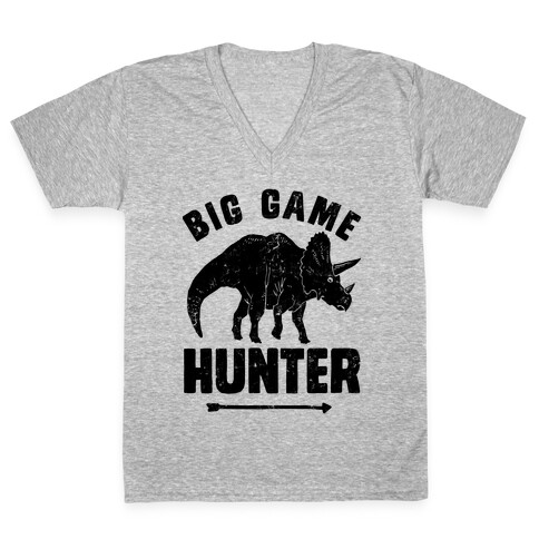 Big Game Hunter V-Neck Tee Shirt