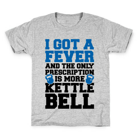 Kettle Bell Fever Kids T-Shirt