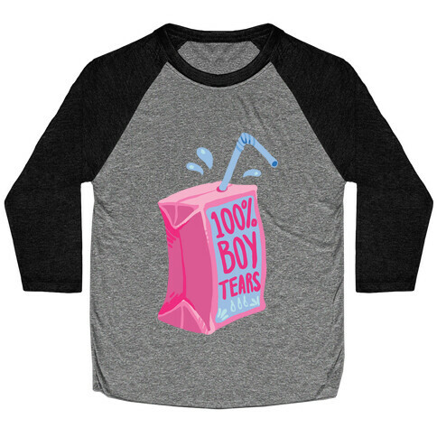 100% Boy Tears Baseball Tee