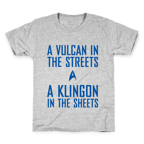 A Vulcan In The Streets Kids T-Shirt