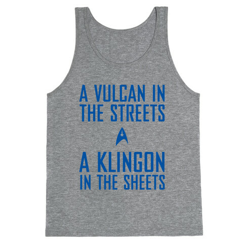 A Vulcan In The Streets Tank Top