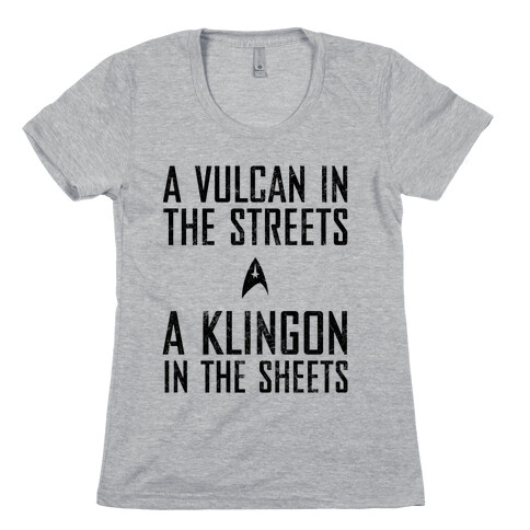 A Vulcan In The Streets (Vintage) Womens T-Shirt