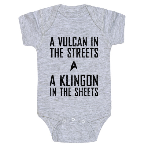 A Vulcan In The Streets (Vintage) Baby One-Piece