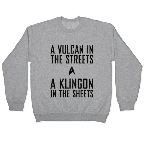A Vulcan In The Streets (Vintage) Pullover