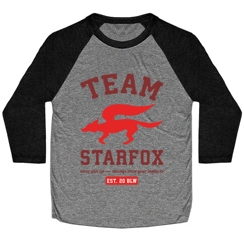 Team Starfox Baseball Tee