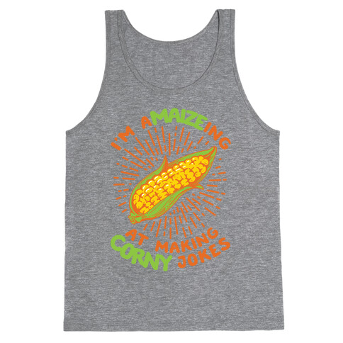 A-maize-ing Corny Jokes Tank Top