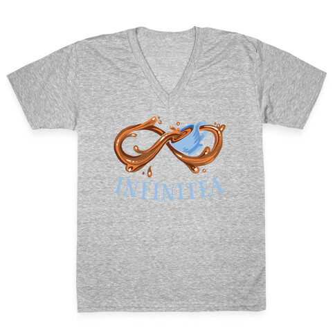 Infinite Tea V-Neck Tee Shirt