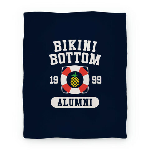 Bikini Bottom Alumni Blanket