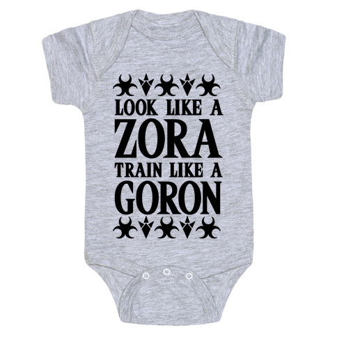 Look Like A Zora Train Like A Goron Baby One-Piece