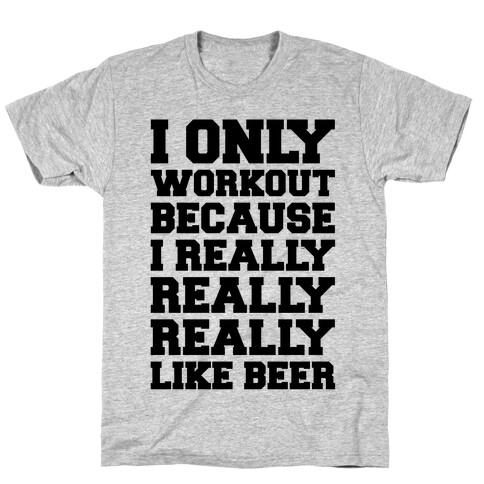 Beer Workout T-Shirt