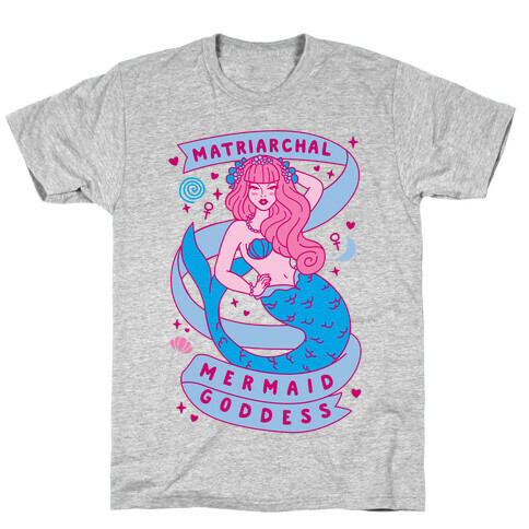 Matriarchal Mermaid Goddess T-Shirt