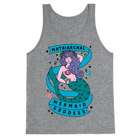 Matriarchal Mermaid Goddess Tank Top