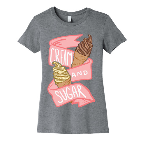 Cream And Sugar Womens T-Shirt