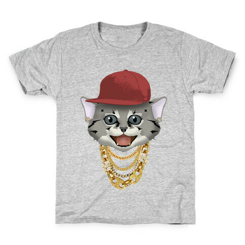 Gucci Links, Gangsta Cat Kids T-Shirt
