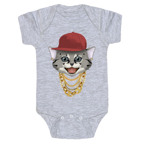 Gucci Links, Gangsta Cat Baby One-Piece