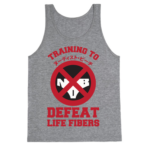 Training To Defeat Life Fibers Tank Top