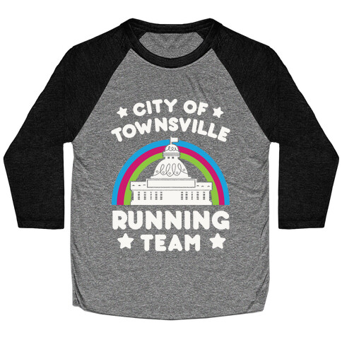 City Of Townsville Running Team Baseball Tee