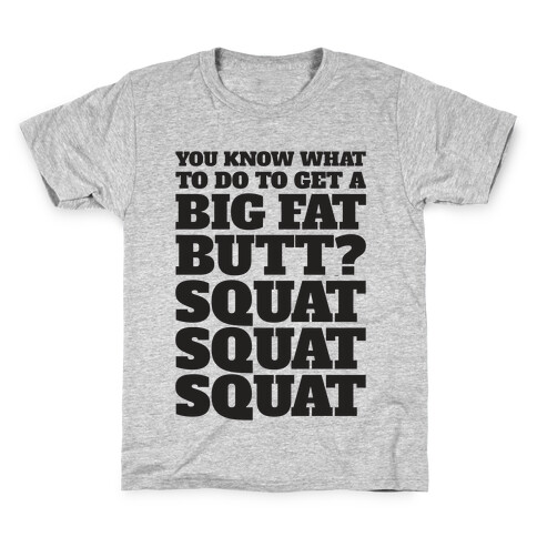 Wiggle Squats Kids T-Shirt
