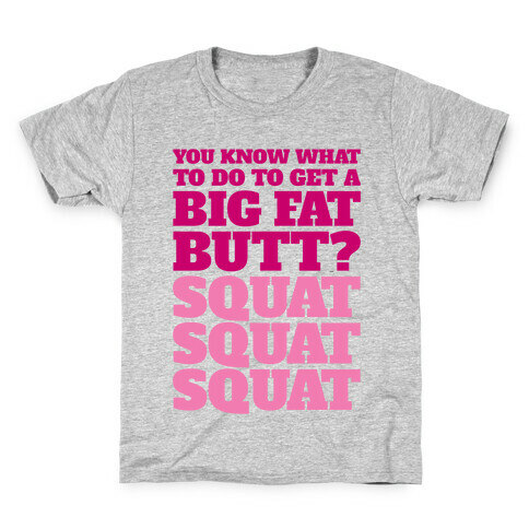 Wiggle Squats Kids T-Shirt