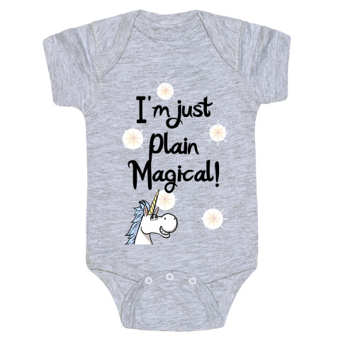 Just Plain Magical! Baby One-Piece