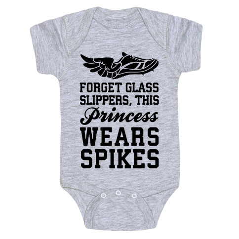 Forget Glass Slippers This Princess Wears Spikes Baby One-Piece