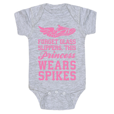 Forget Glass Slippers This Princess Wears Spikes Baby One-Piece