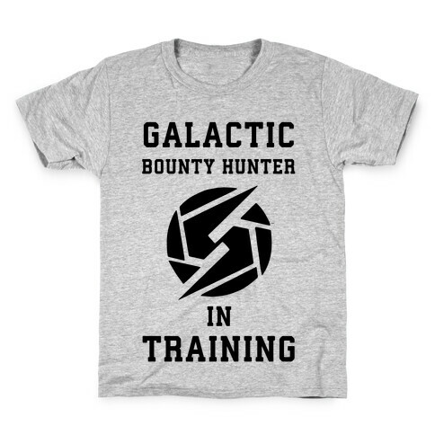 Galatic Bounty Hunter In Training Kids T-Shirt