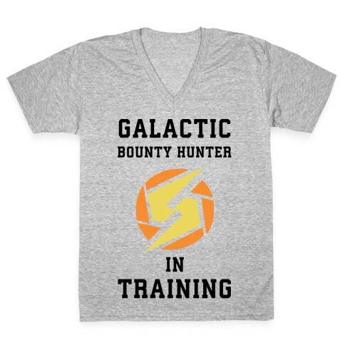 Galatic Bounty Hunter In Training V-Neck Tee Shirt