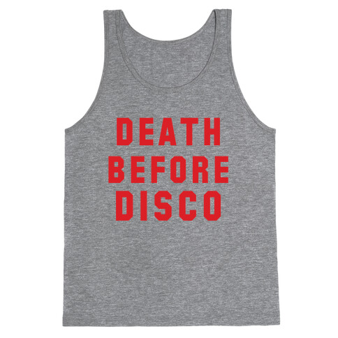 Death Before Disco Tank Top