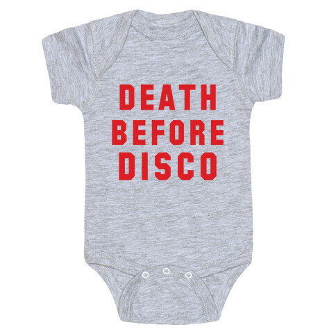 Death Before Disco Baby One-Piece