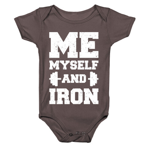 Me Myself And Iron Baby One-Piece