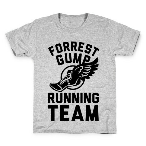 Forrest Gump Running Team Kids T-Shirt