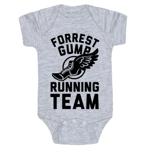 Forrest Gump Running Team Baby One-Piece